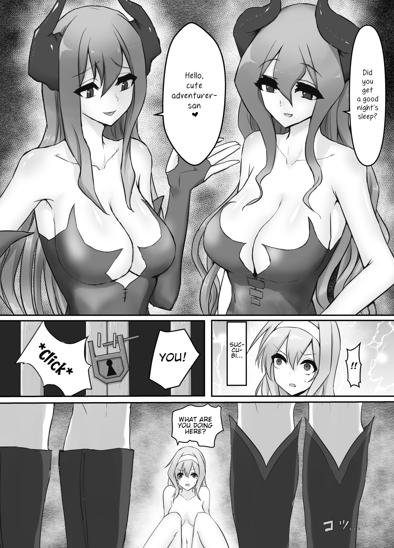 Hentai Manga Comic-Jingai Lez Rape ~Succubus Hen~-Read-8